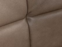 Draaibare armstoel TERANO - Bruin leder MED-43-000004-B402