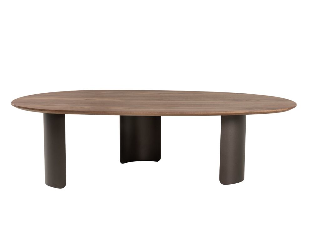 Salontafel WALNUT - Walnootfineer/Brons XLC-42-0000004