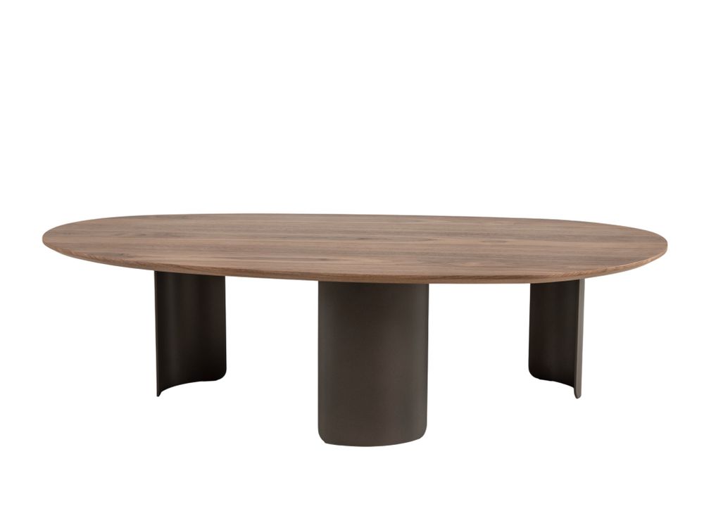 Salontafel WALNUT - Walnootfineer/Brons XLC-42-0000004