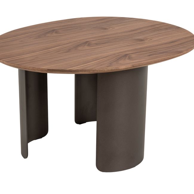 Salontafel WALNUT - Walnootfineer/Brons