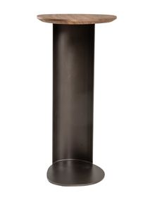 Bijzettafel WALNUT - Walnootfineer/Brons XLC-42-0000006