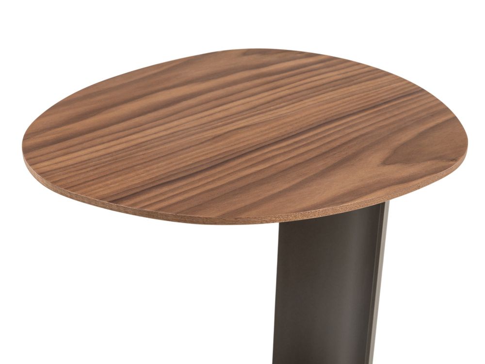 Bijzettafel WALNUT - Walnootfineer/Brons XLC-42-0000006