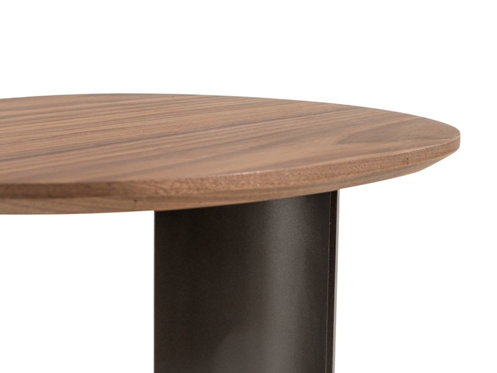 Bijzettafel WALNUT - Walnootfineer/Brons XLC-42-0000006