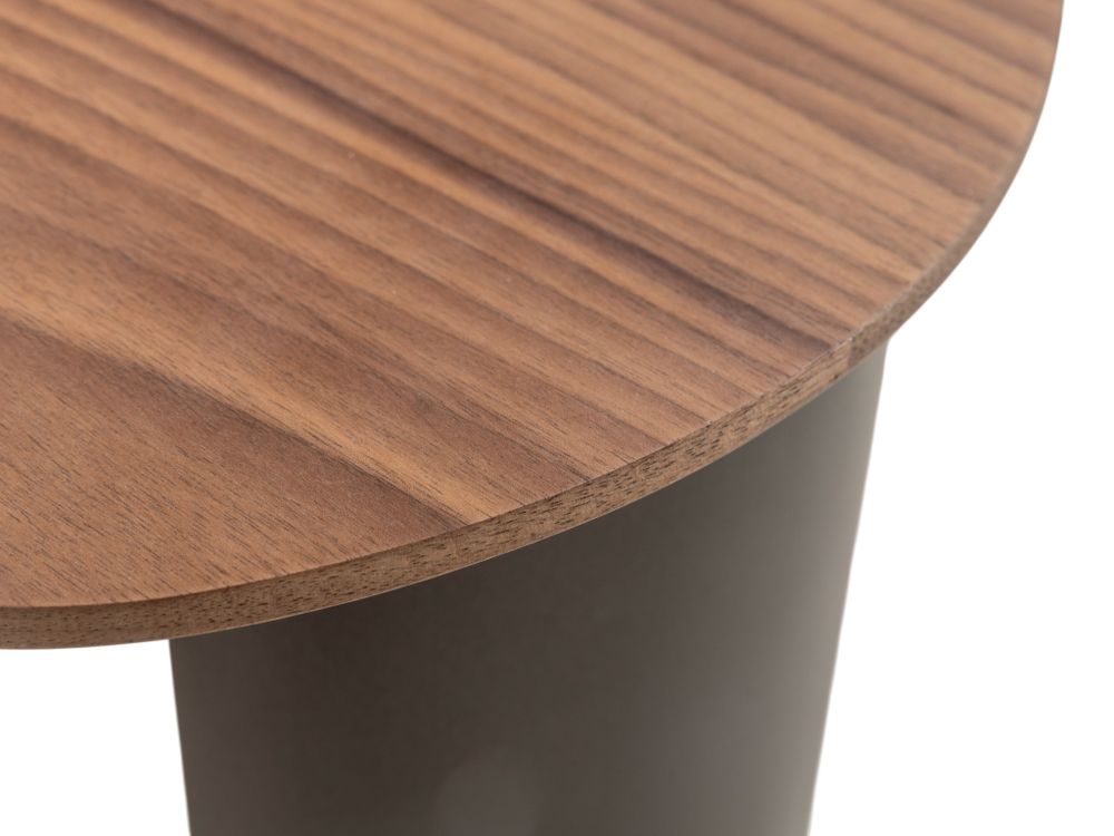 Bijzettafel WALNUT - Walnootfineer/Brons XLC-42-0000006