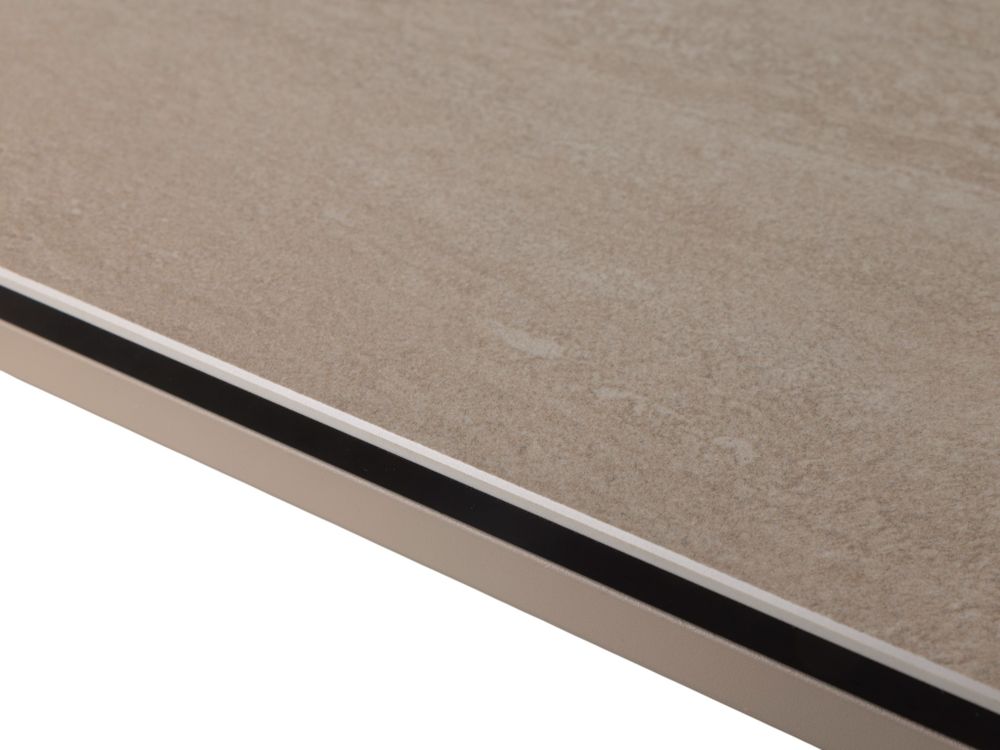 Eetkamertafel YARI - Travertijn/Champagne MED-29-000019