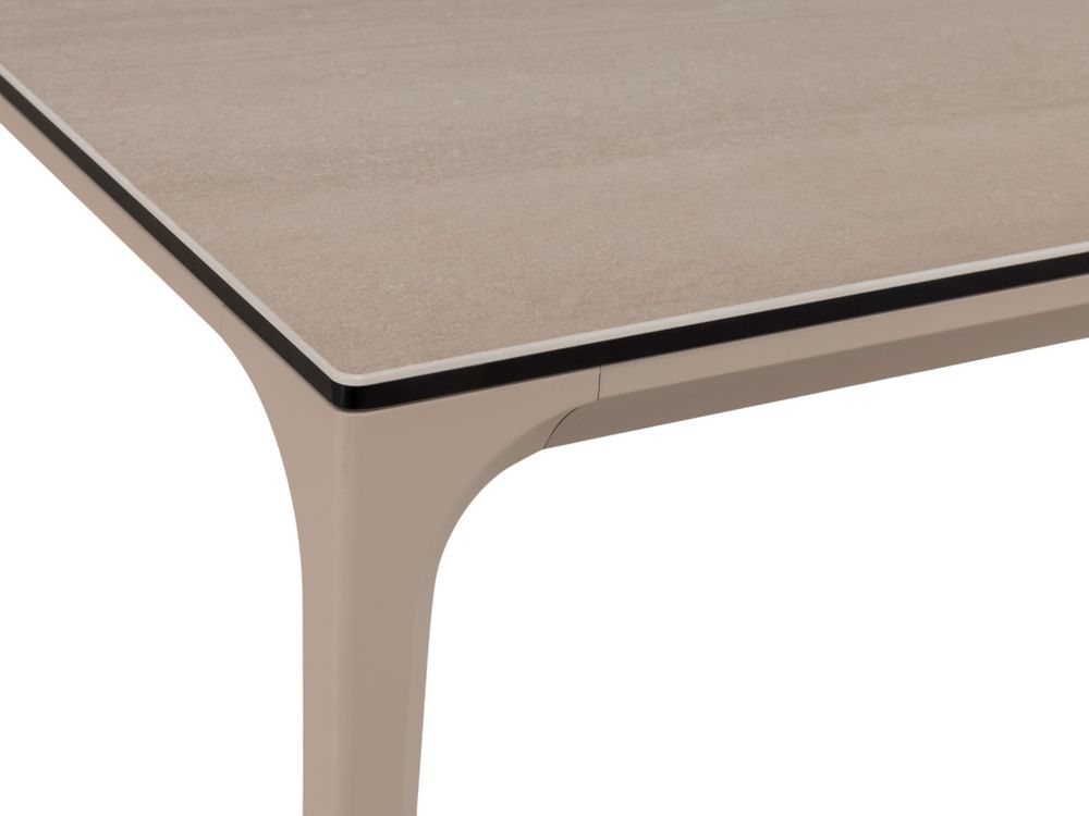 Eetkamertafel YARI - Travertijn/Champagne MED-29-000019