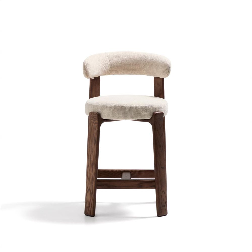 Barstoel GRANITE - Beige / Naturel KAV C00180FA12