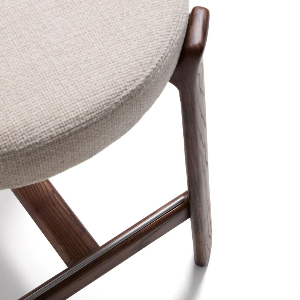 Barstoel GRANITE - Beige / Naturel KAV C00180FA12