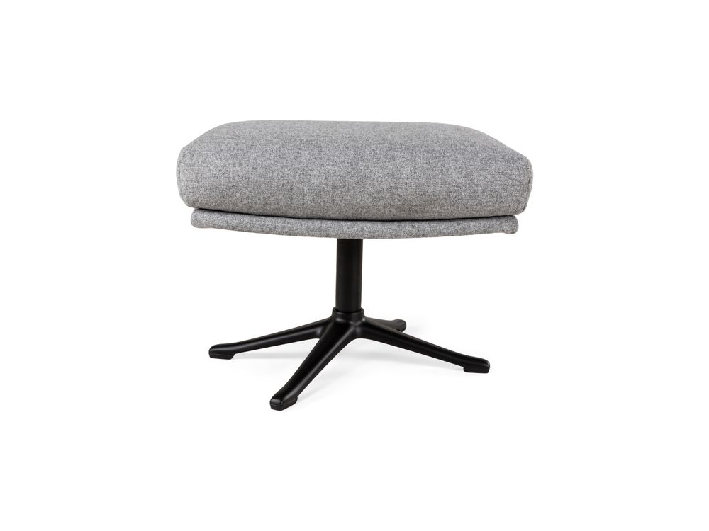 Fauteuil + voetbank MORO - Firenze lunar grey C-THC-4-FAUT1