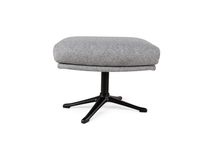 Fauteuil + voetbank MORO - Firenze lunar grey C-THC-4-FAUT1