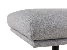 Fauteuil + voetbank MORO - Firenze lunar grey C-THC-4-FAUT1