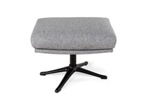 Fauteuil + voetbank MORO - Firenze lunar grey C-THC-4-FAUT1