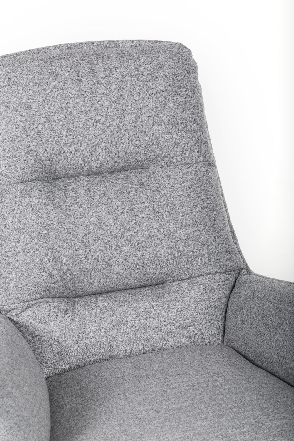 Fauteuil + voetbank MORO - Firenze lunar grey C-THC-4-FAUT1