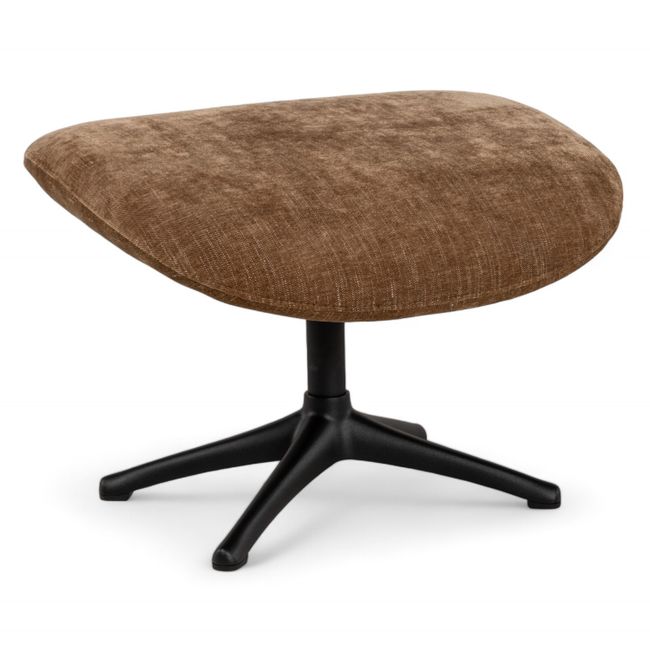 Fauteuil + voetbank MARINELLA - Teddy Brown