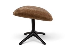 Fauteuil + voetbank MARINELLA - Teddy Brown C-THC-36-FAUT1