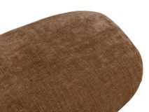 Fauteuil + voetbank MARINELLA - Teddy Brown C-THC-36-FAUT1