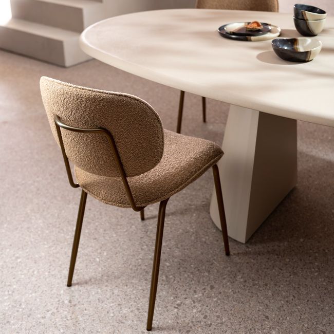 Eetkamerstoel LEXI - Cloudy Oker