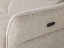 3-zit elektrisch verstelbaar ANGLET - Beige HEH 56410-002