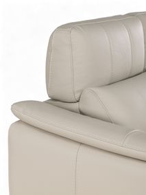 2-zit COLUMBUS - Leder Ice Titanio NIC-7-0000001