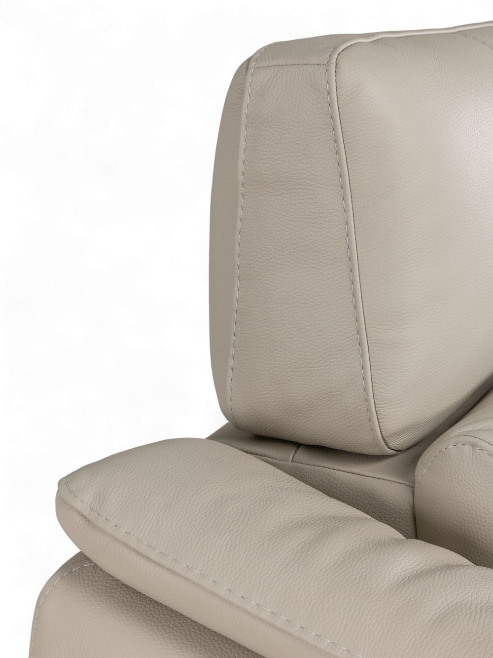 2,5-zit met elektr. relaxen COLUMBUS - Leder Ice T C-NIC-7-HKS1