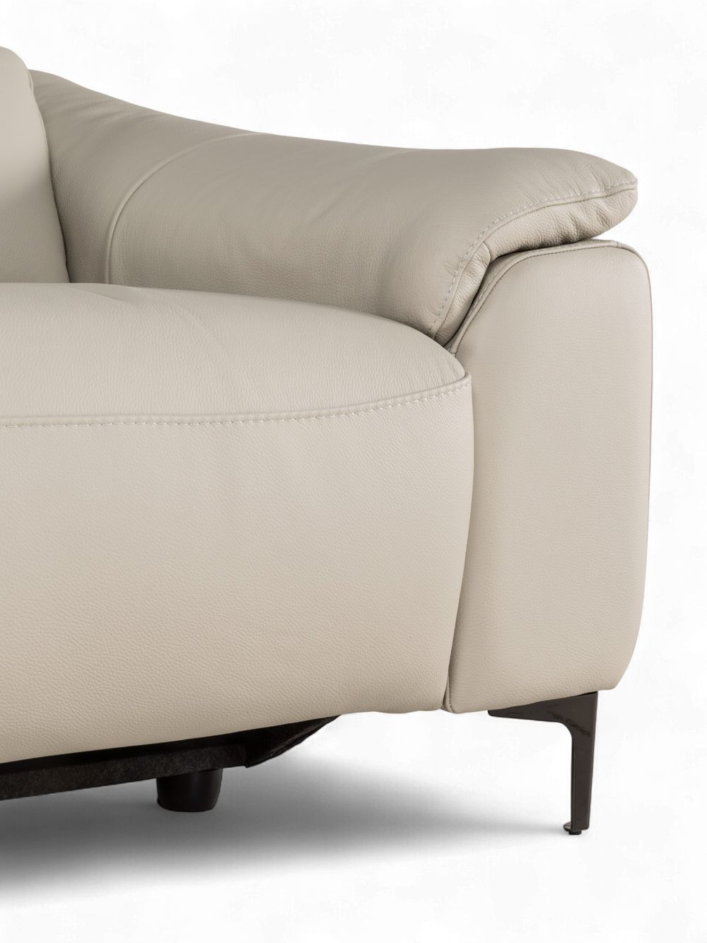 2,5-zit met elektr. relaxen COLUMBUS - Leder Ice T C-NIC-7-HKS1