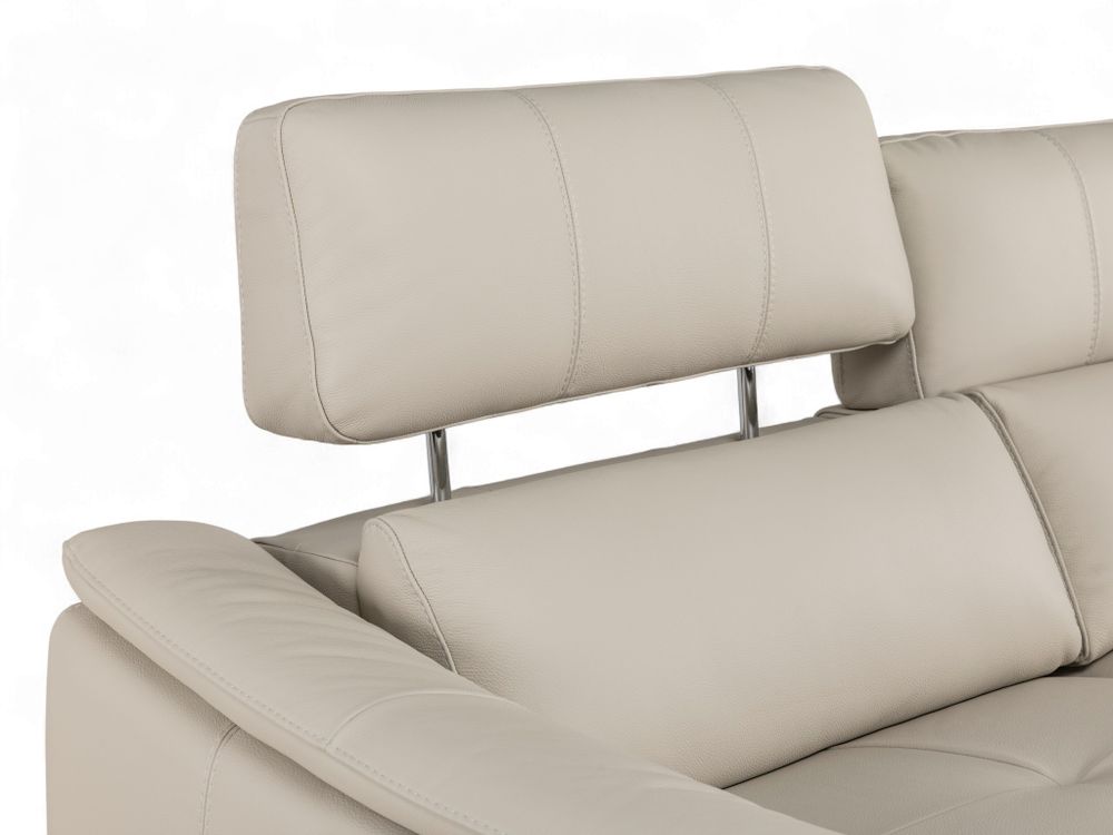 2,5-zit met elektr. relaxen COLUMBUS - Leder Ice T C-NIC-7-HKS1