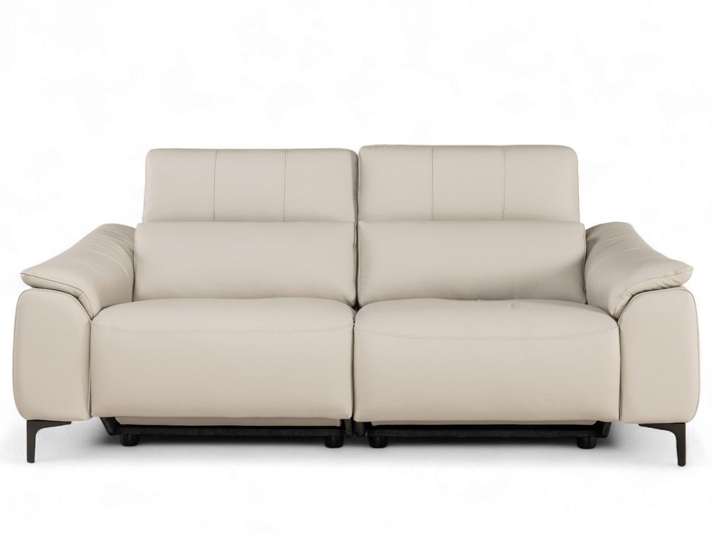 2,5-zit met elektr. relaxen COLUMBUS - Leder Ice T C-NIC-7-HKS1