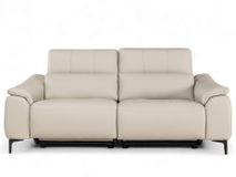 2,5-zit met elektr. relaxen COLUMBUS - Leder Ice T C-NIC-7-HKS1