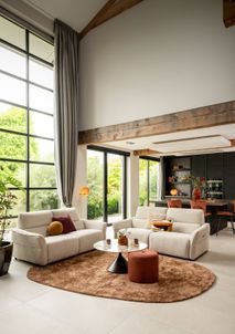 3-zit elektrisch verstelbaar ANGLET - Beige HEH 56410-002