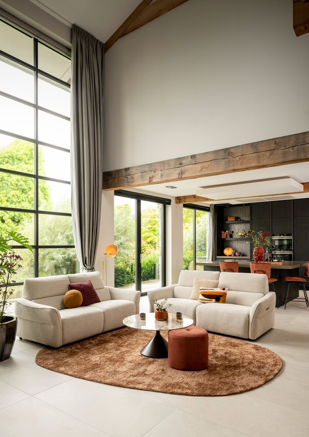 2,5-zit fix ANGLET - Beige HEH 56401-002