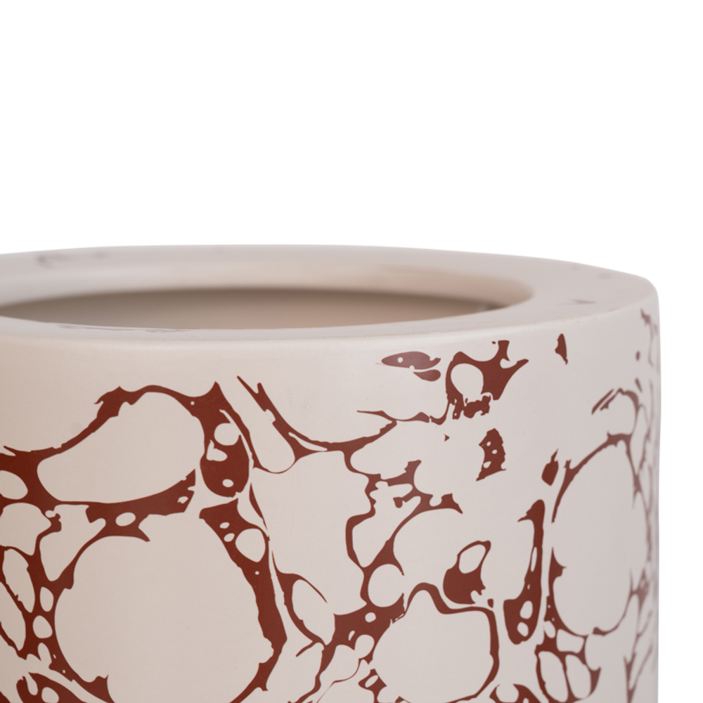 Tafellamp FLUIDO - Bruin Keramiek UNC 108004