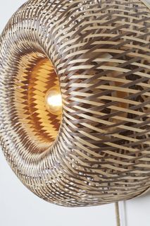 Wandlamp BARBADOS - Naturel/Bruin bamboe IAR BARW011NB