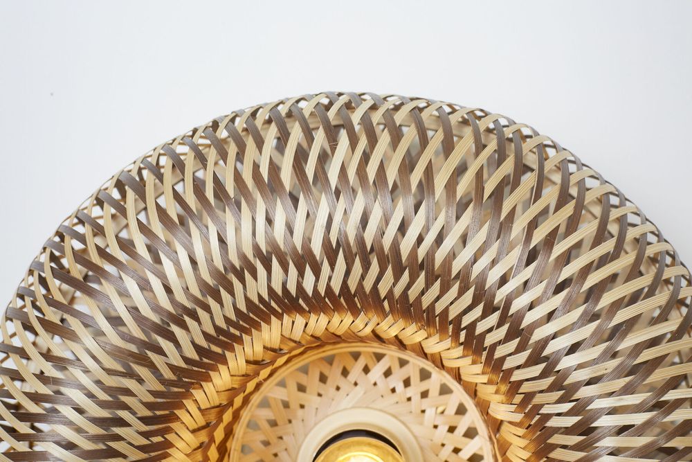 Wandlamp BARBADOS - Naturel/Bruin bamboe IAR BARW011NB