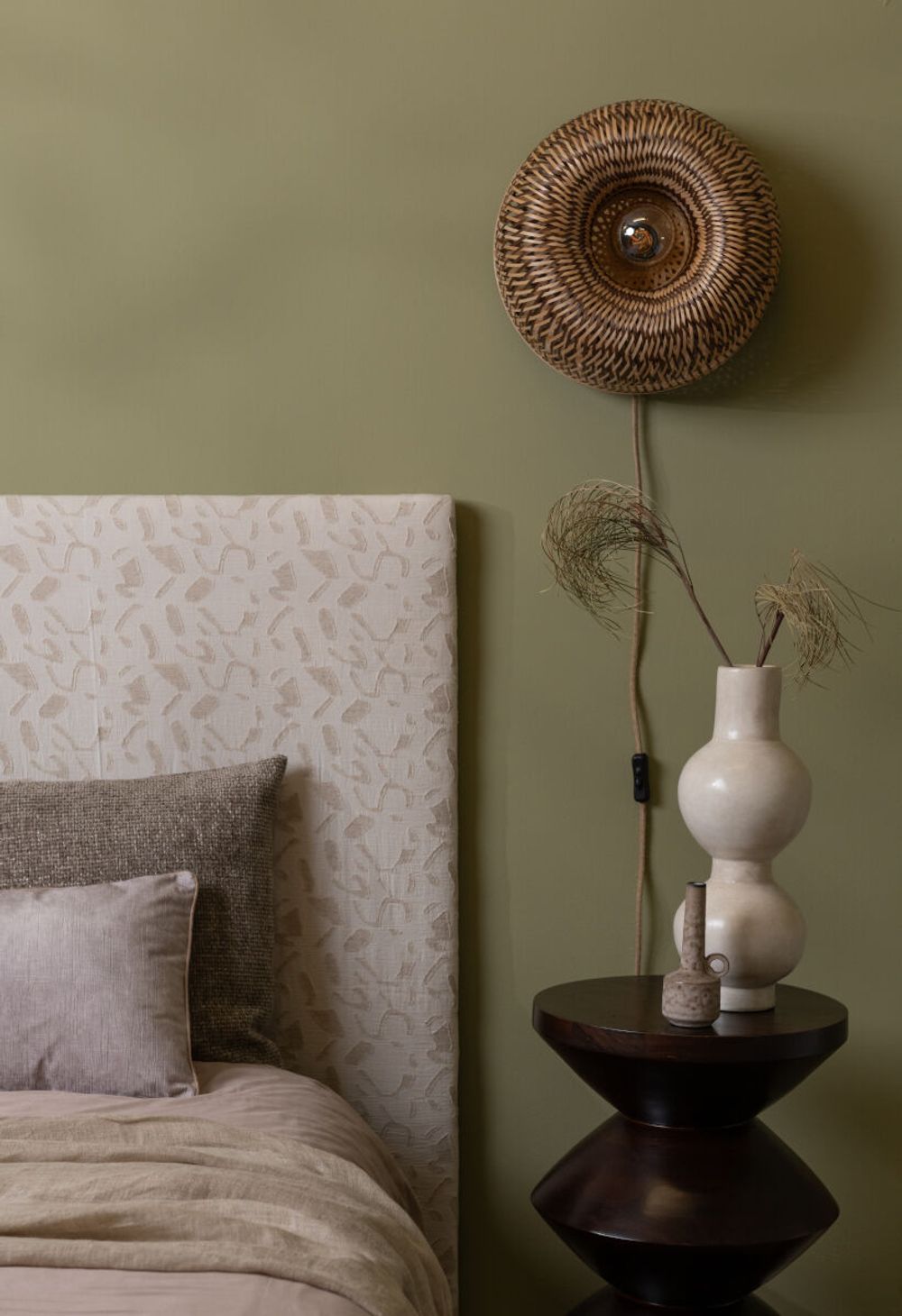 Wandlamp BARBADOS - Naturel/Bruin bamboe IAR BARW011NB