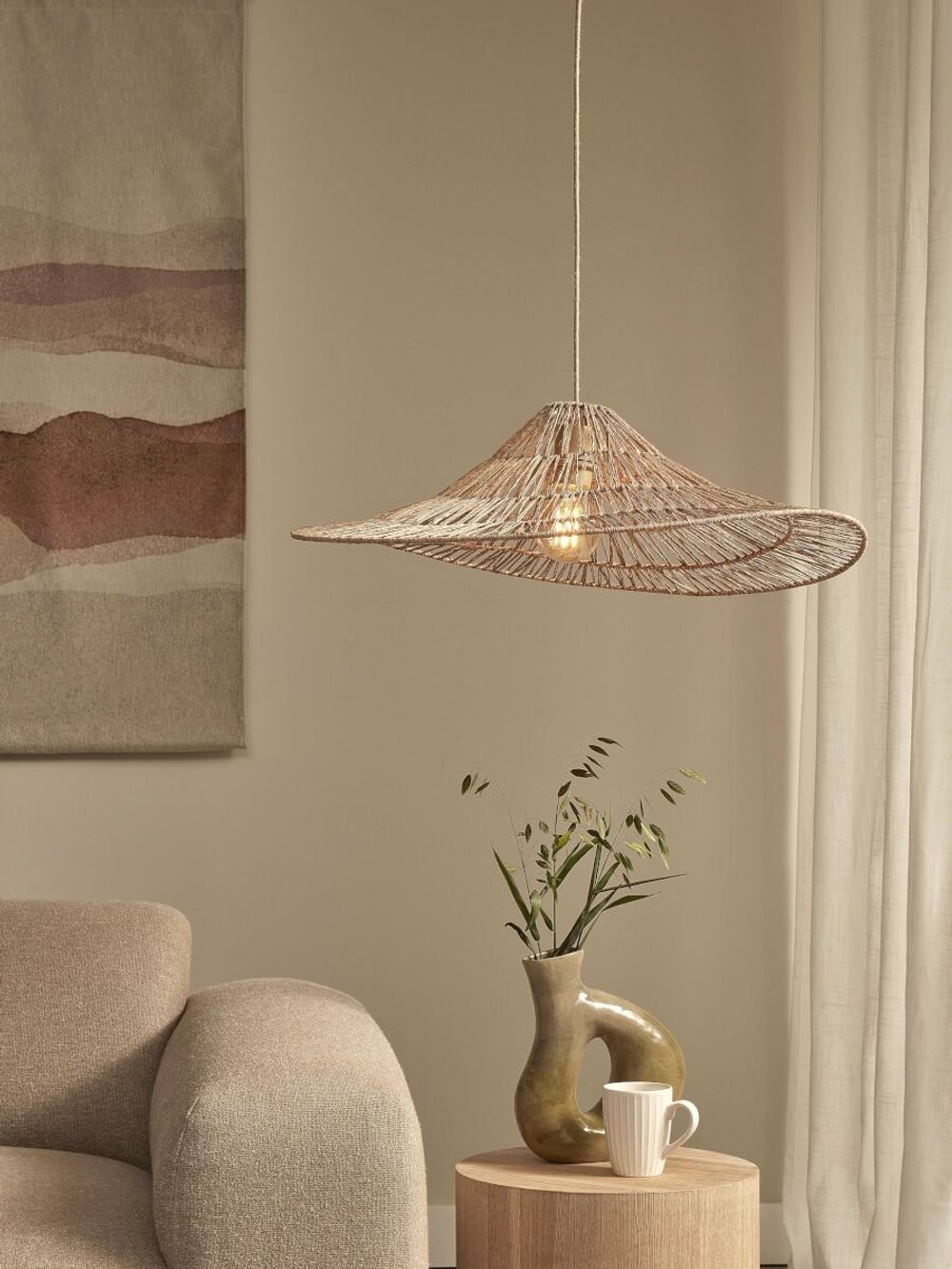 Hanglamp CUZCO - Naturel jute IAR CUZH011NA