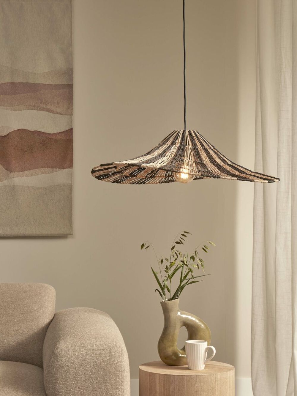 Hanglamp CUZCO - Naturel jute IAR CUZH011BN