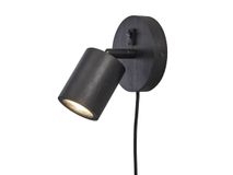 Wandspot JAVA - Zwart bamboe IAR JAVA-WS1-B