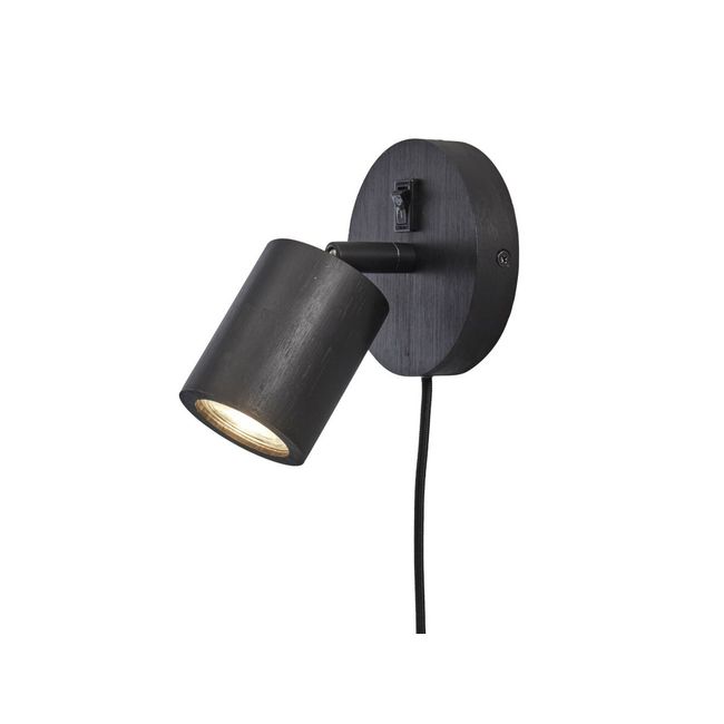 Wandspot JAVA - Zwart bamboe