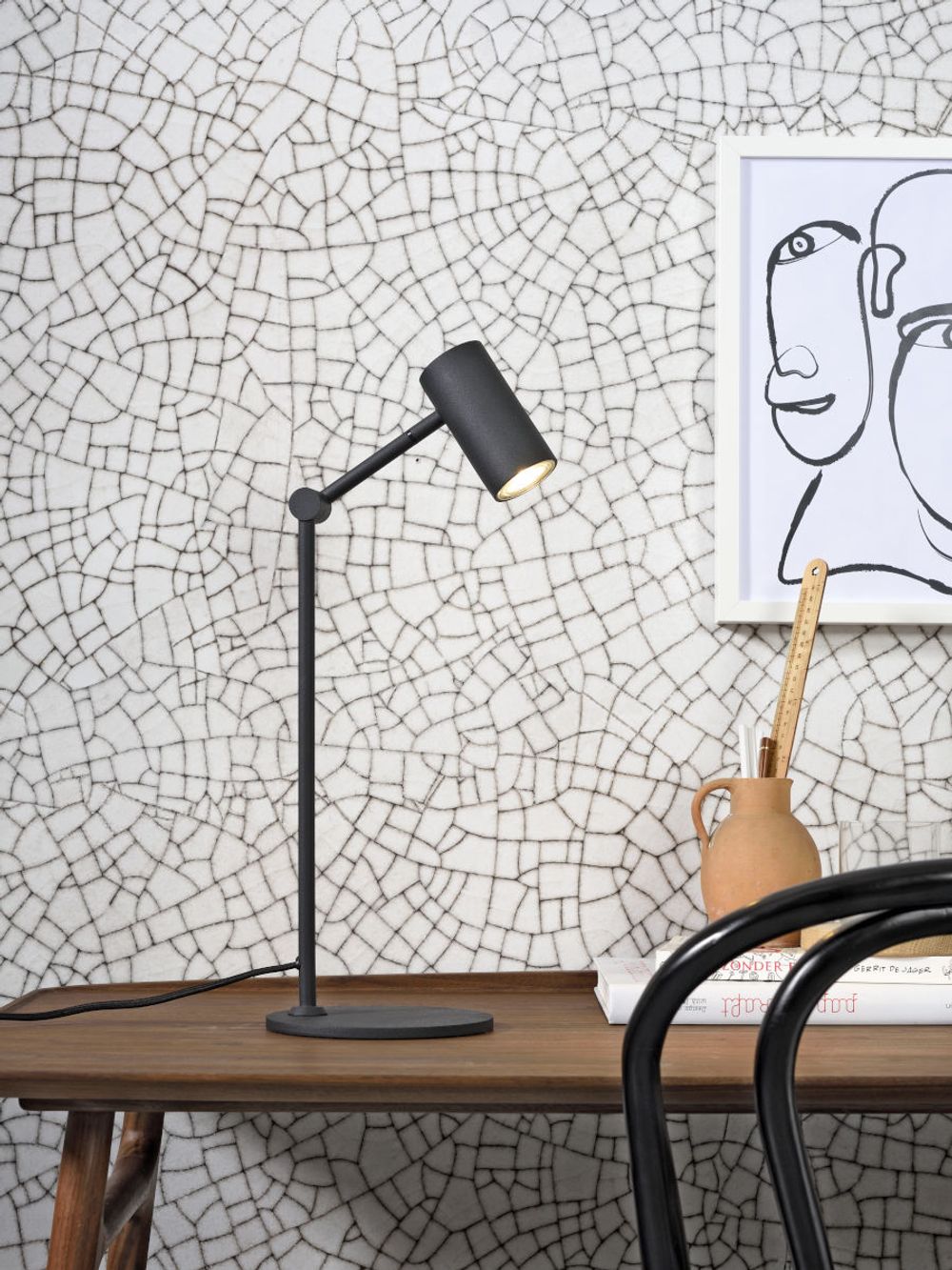 Tafellamp MONTREUX - Zwart IAR MONTREUX-T-B