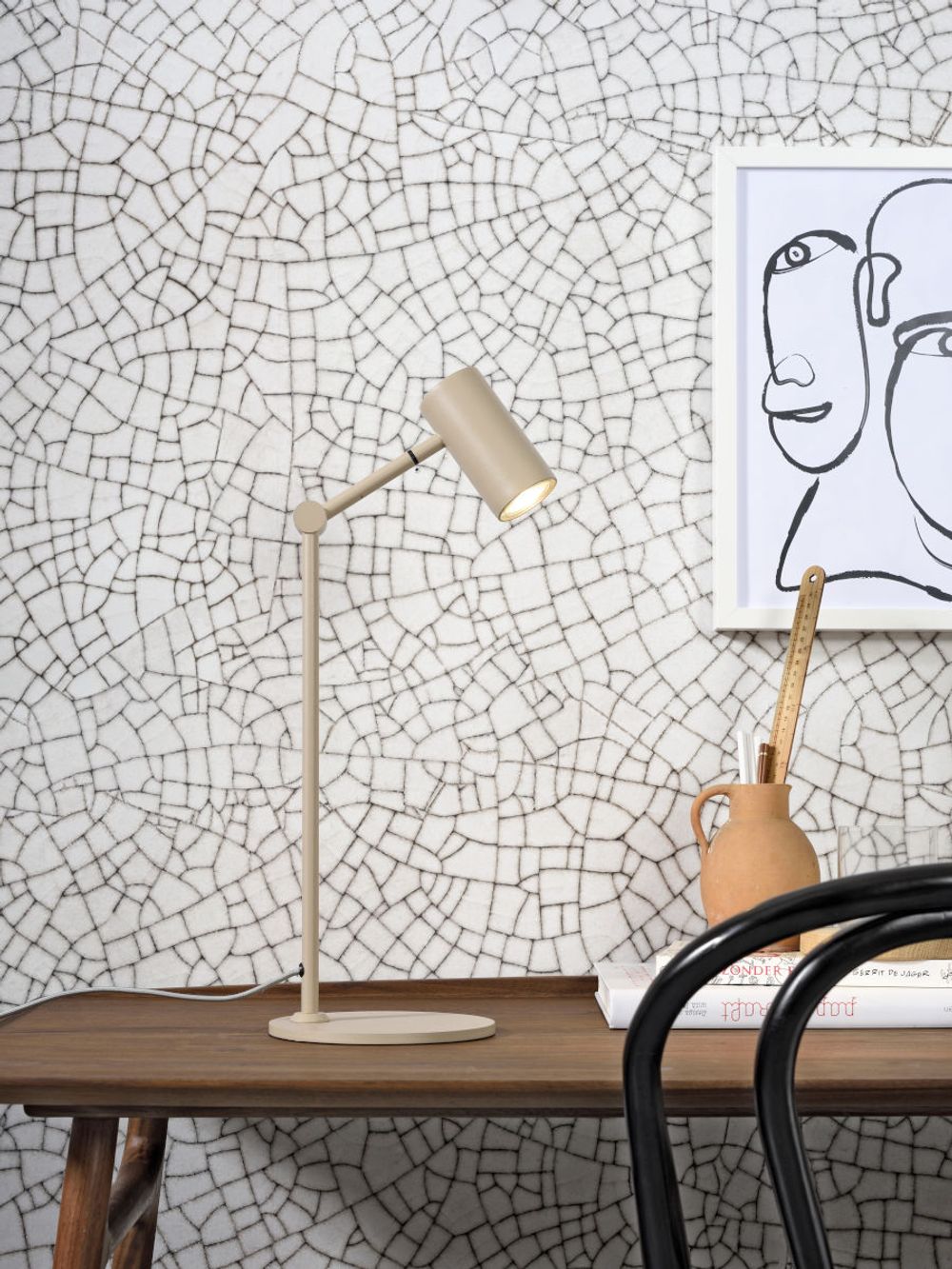 Tafellamp MONTREUX - Zwart IAR MONTREUX-T-S