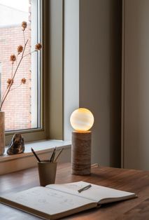 Tafellamp TIVOLI - Zand/Travertijn IAR TIVT030SA