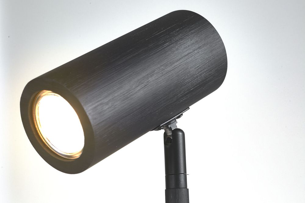 Vloerlamp JAVA - Bamboe Zwart IAR JAVF010BL