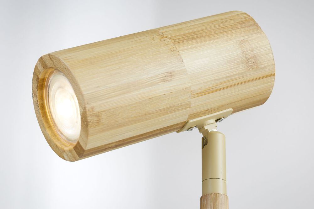 Vloerlamp JAVA - Bamboe Zwart IAR JAVF010NA