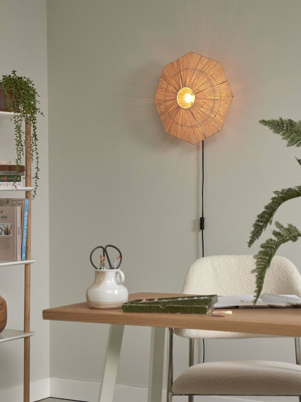 Wandlamp PANAMA L - Naturel C-IAR PANAMA010TZ