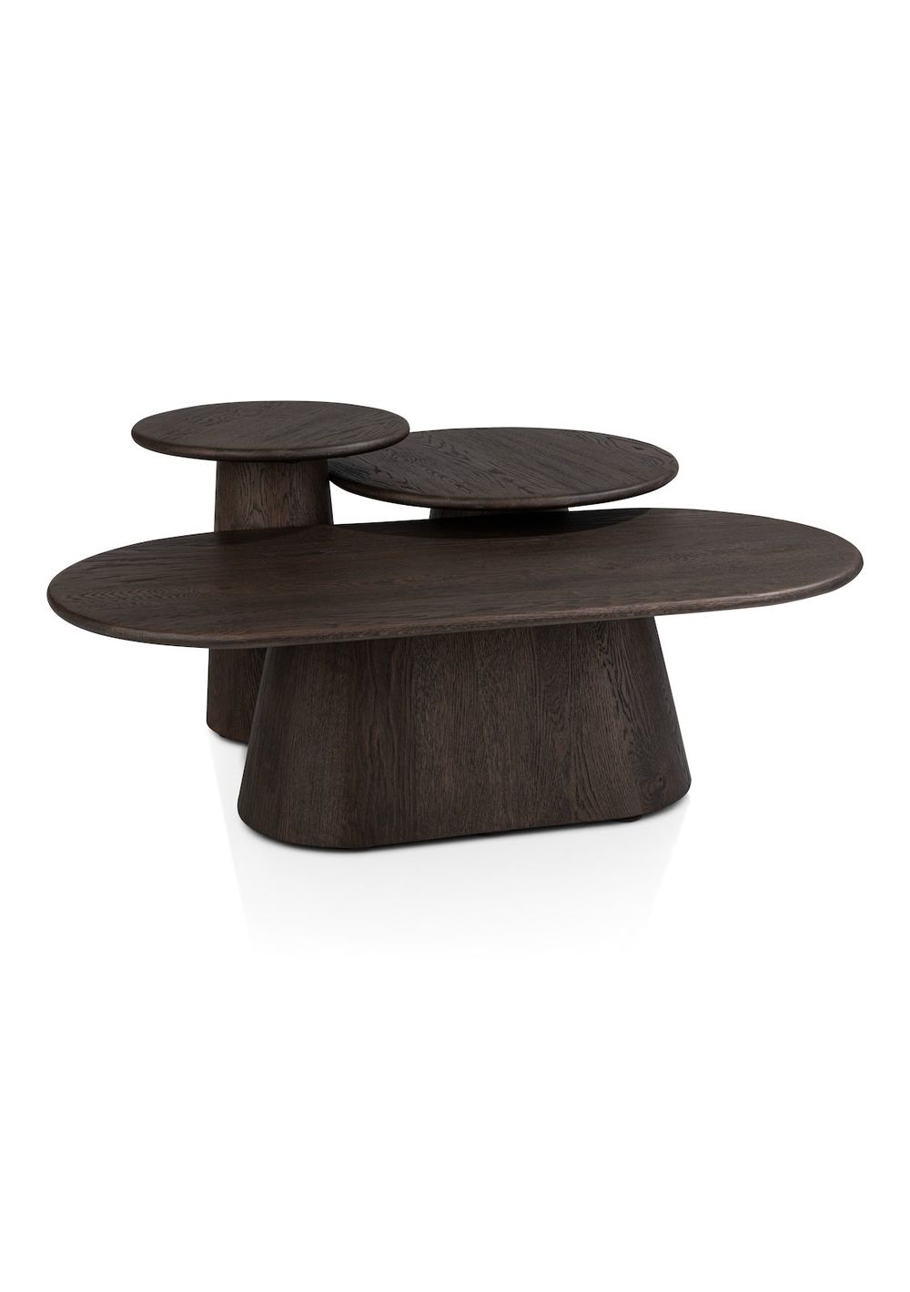 Bijzettafel RAVELLO - Basalt Eikenfineer HEH 54567-BAS