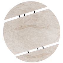 Uitschuifbare tafel AVELLINO - Crème Keramiek HEH 54861-CRE