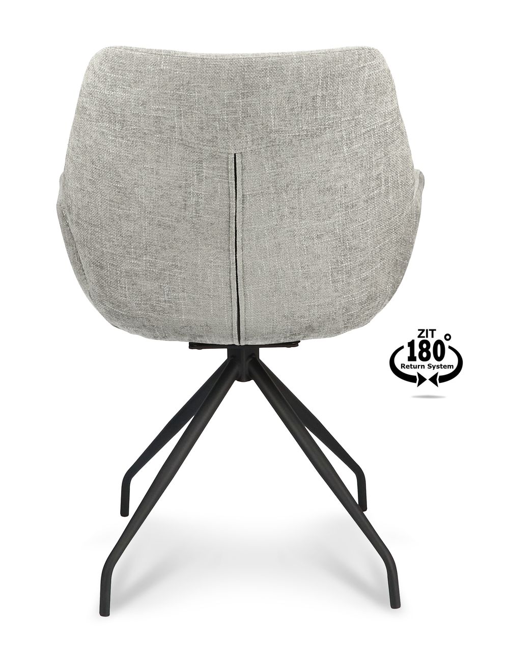 Draaibare armstoel VALLEY - Lichtgrijs XLC-35-0000001