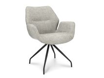 Draaibare armstoel VALLEY - Lichtgrijs XLC-35-0000001