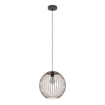Hanglamp ALMANZORA - Zwart/Koper EGL 901868