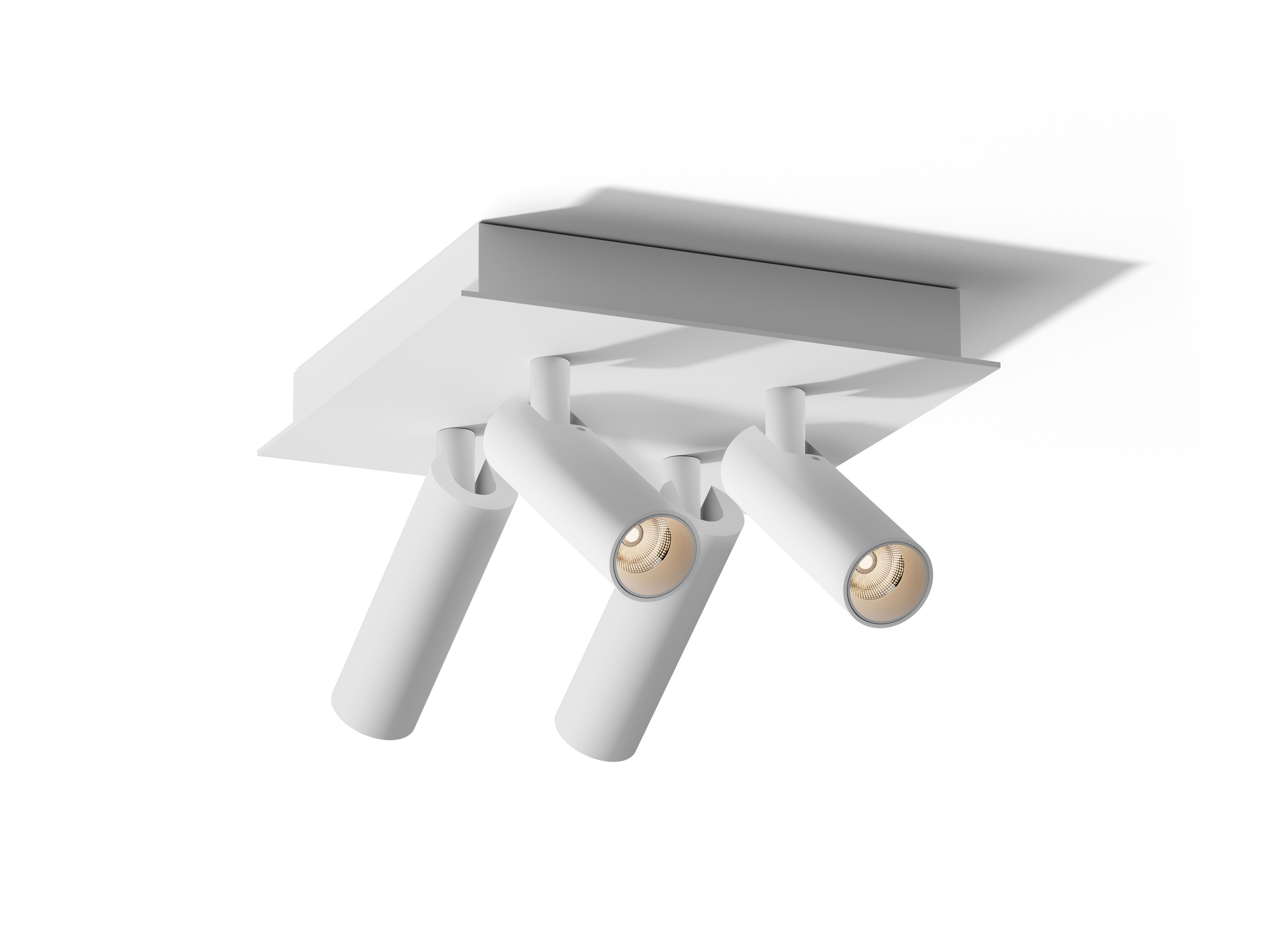 Plafondlamp vierkant NOVA - Zwart FLT NOVA480